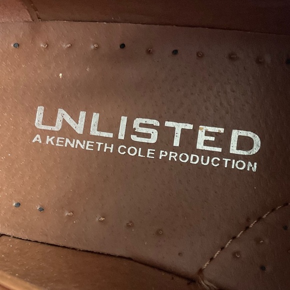 Kenneth Cole Mens Unlisted Full Grown Brown Leather Slip-On Loafers EUC Size 7.5 main image 10